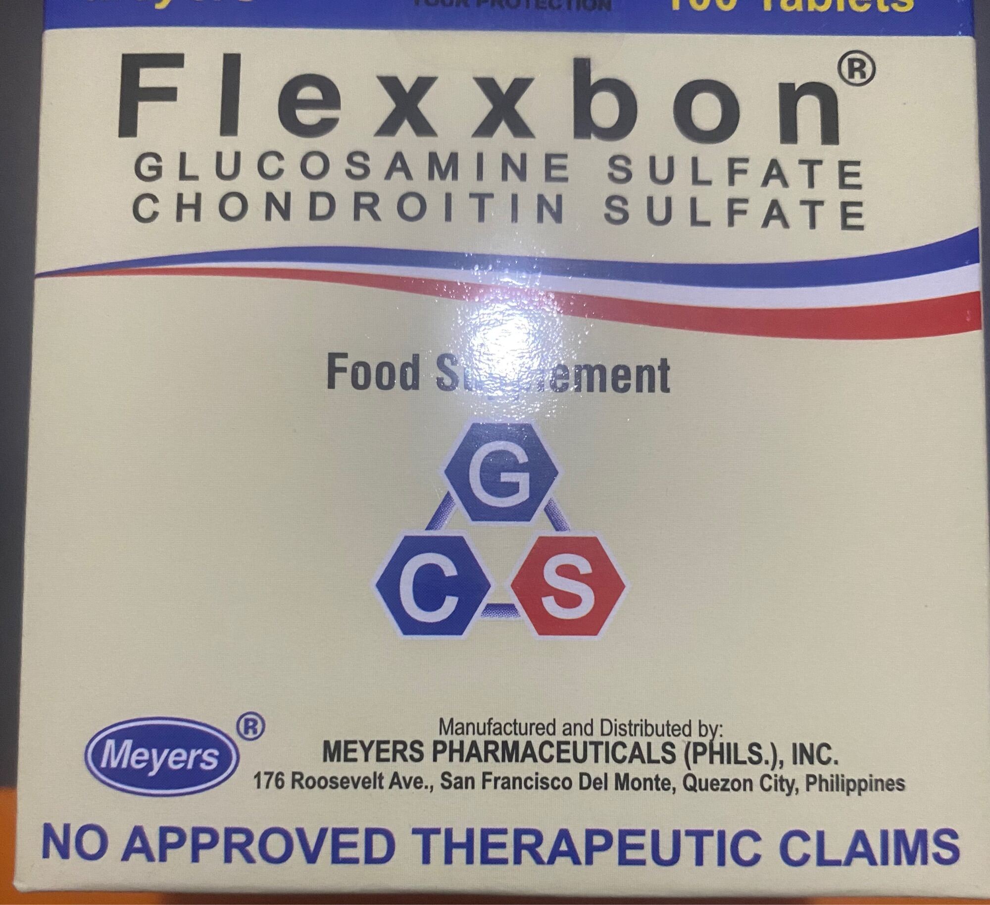 Flexxbon Glucosamine Sulfate Chondroitin Sulfate By 30s Lazada Ph