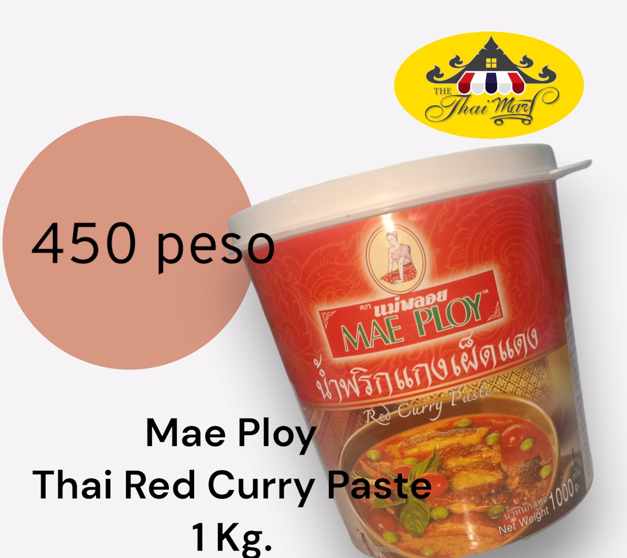 Mae ploy thai hot sale red curry paste