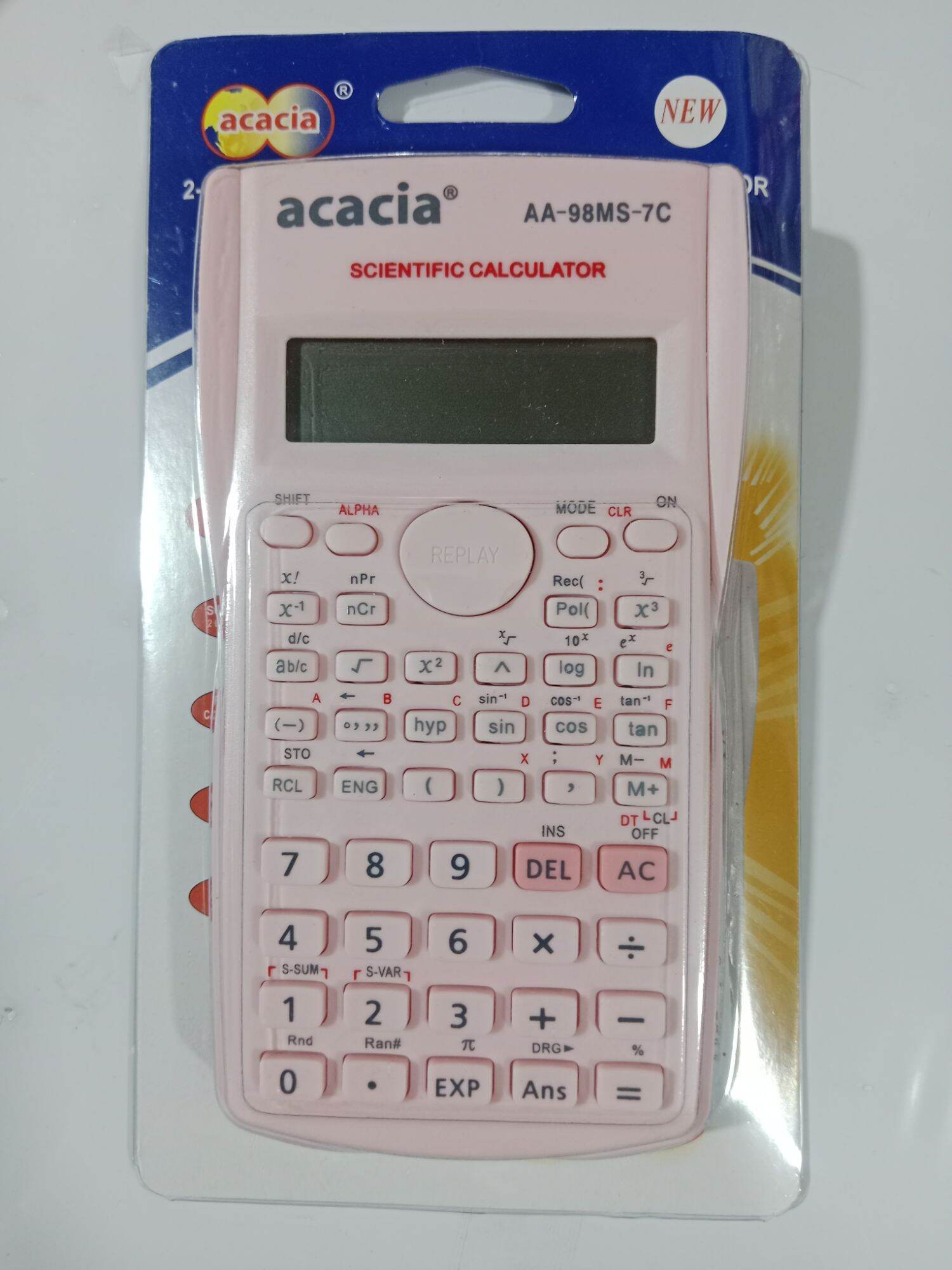 acacia scientific calculator random colored Battery Powered