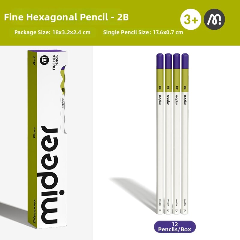 MiDeer | Beginner Friendly Student Exam Writing Pencil HB