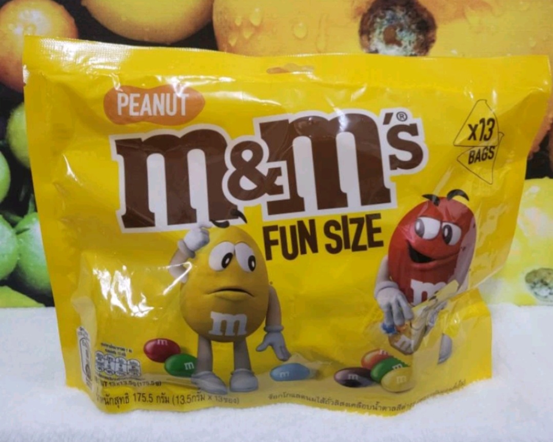 M&M 'S FUN SIZE CHOCOLATE/PEANUT/CRISPY 144G-175.5G