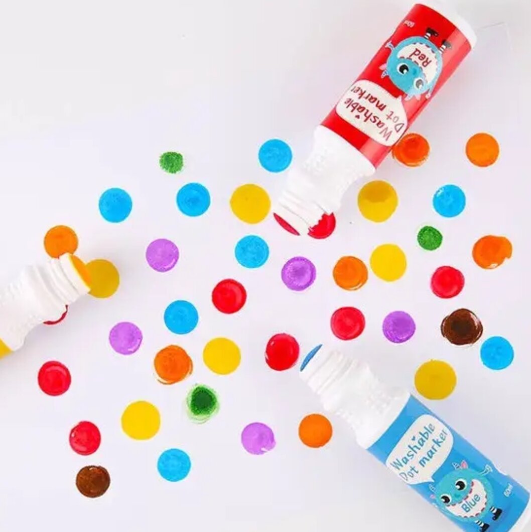 HomedecoPH Washable Dot Markers Set Easy to Clean for Kids Arts and Crafts