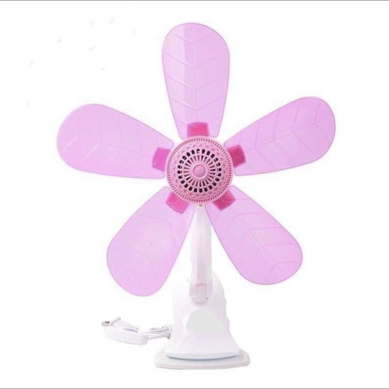 cod Portable Clip Electric Mini Fans /CLIP/ WALL/STAND Fan Fiveleaf