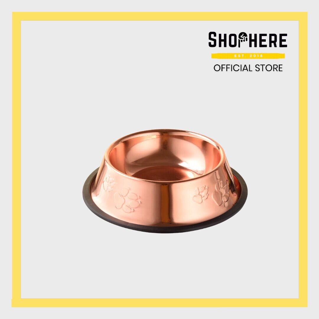 Rose gold hot sale pet bowl