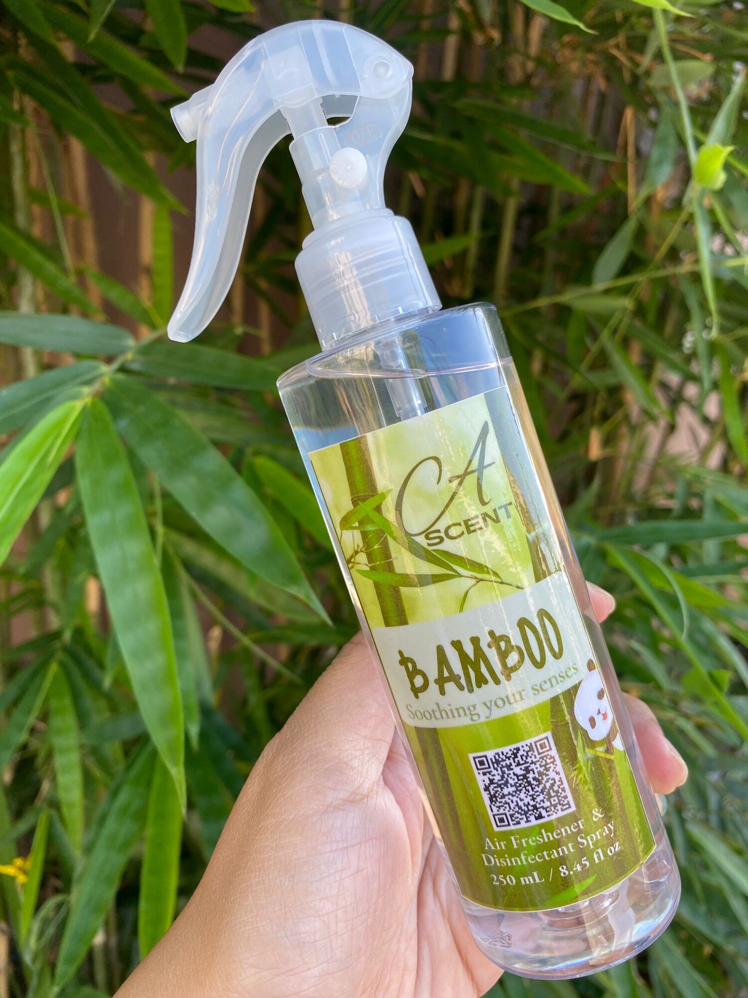 A.SCEnT Bamboo Air Freshener and Disinfectant Spray Lazada PH