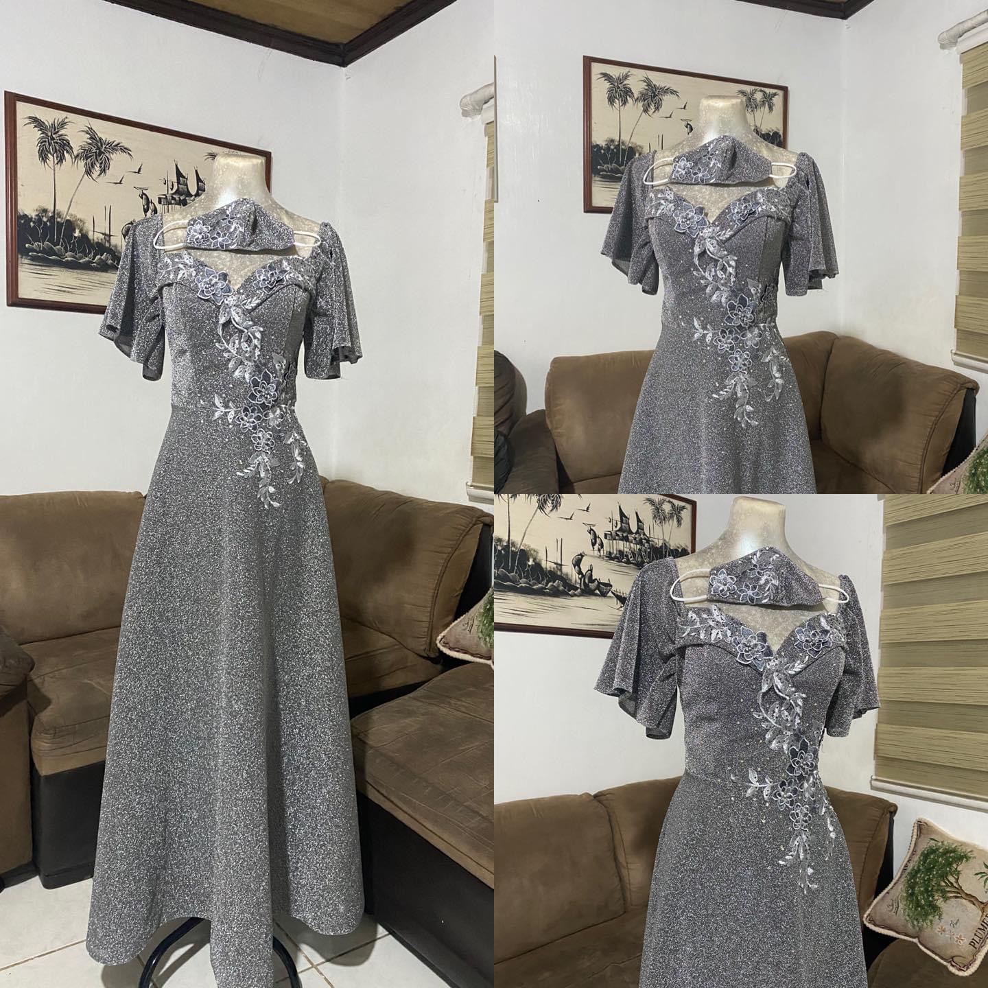 presenting you a very perfect evening date or a party outfit to look  elegant n classy this wedding season full flair handwork neck gown  collection