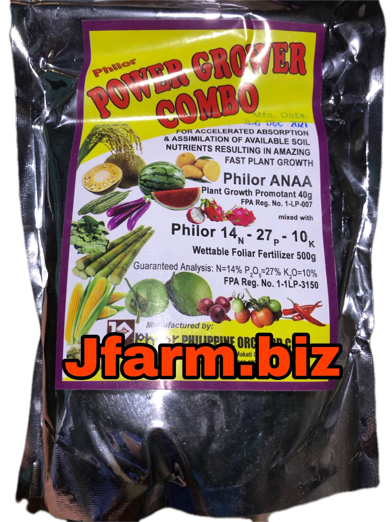 Power Grower Combo Amazing Foliar Fertilizer, 500 grams, Improved