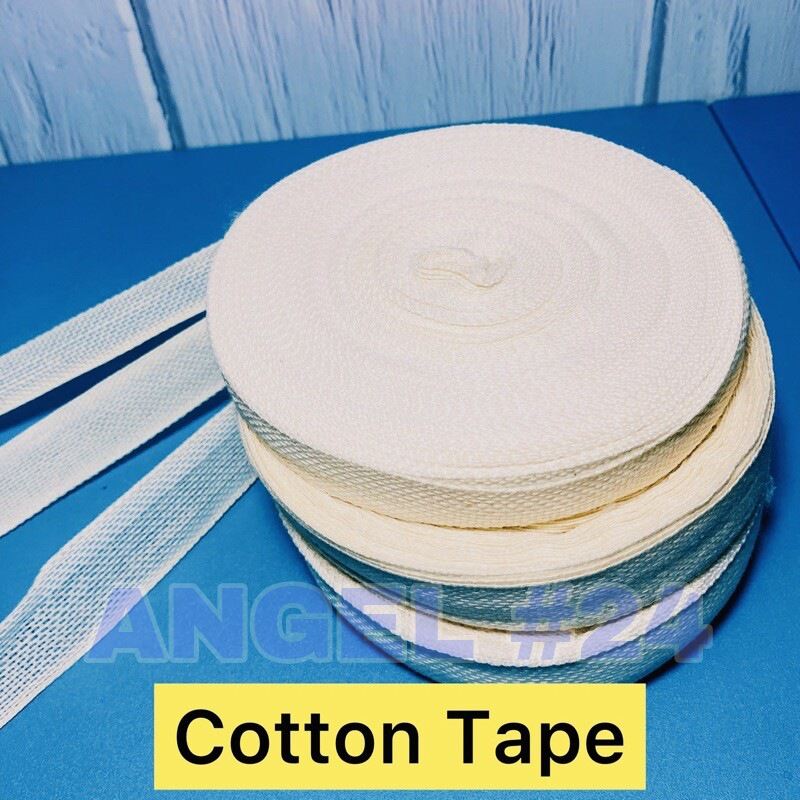 Cotton Tape 1/2 , 3/4 , 1” For Rewinding Electrical Insulation Lazada PH