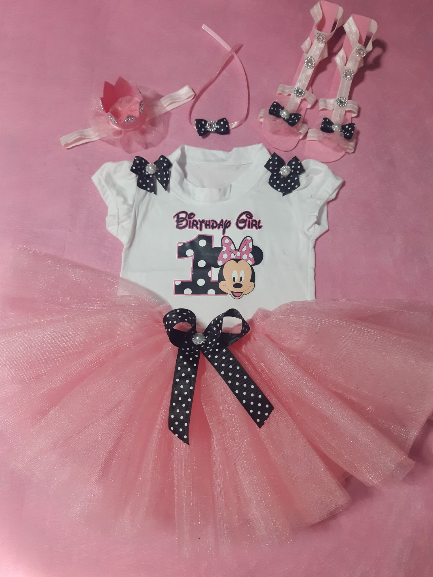 minnie mouse 1st birthday outfit | Lazada PH