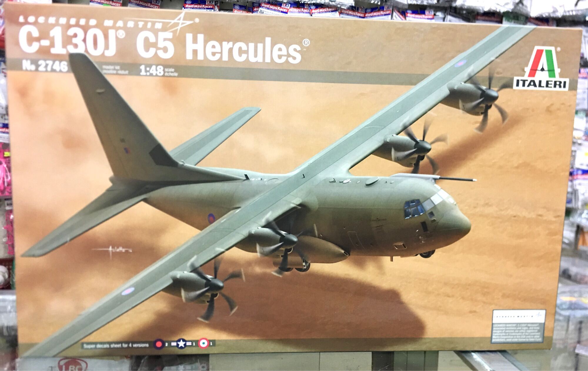 Italeri 1:48 C-130 J C5 Hercules 2746 | Lazada PH