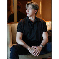 YOULIN | White Pique Cotton Heavy Duty Polo Shirt Short Sleeve