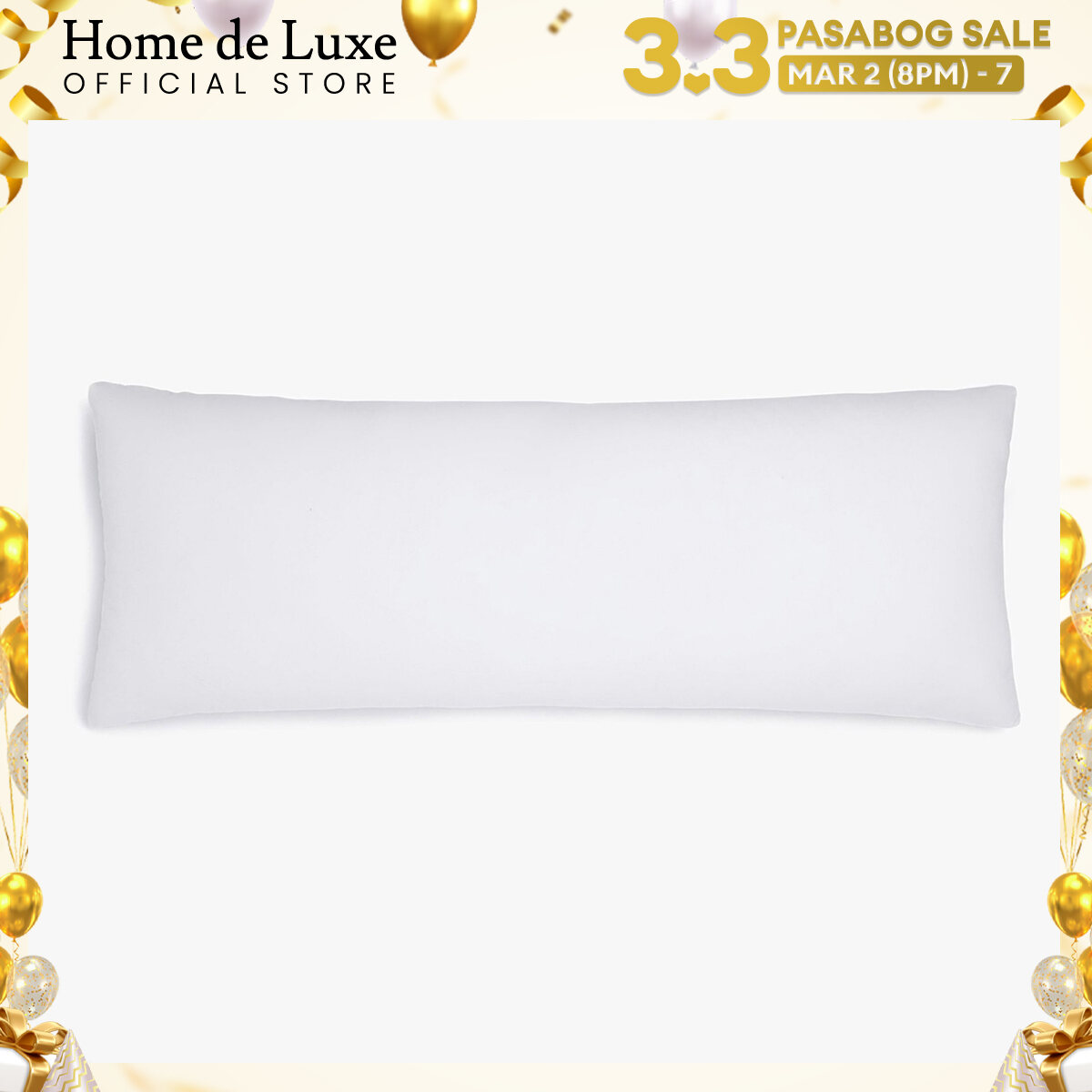 Premium Korean Fiber Body Pillow by Home de Luxe