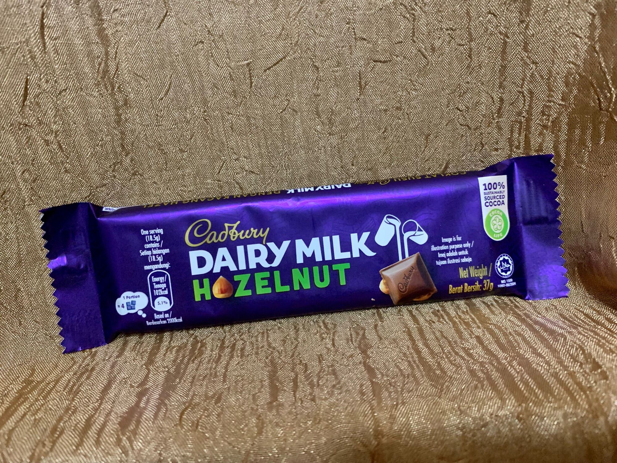 Cadbury Dairy Milk Hazelnut Chocolate 37g Lazada PH