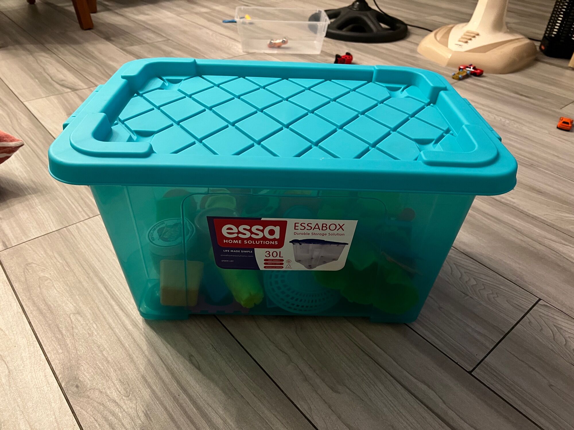 Storage Box 30 Liter Storage box 30 liters with wheels | Lazada PH