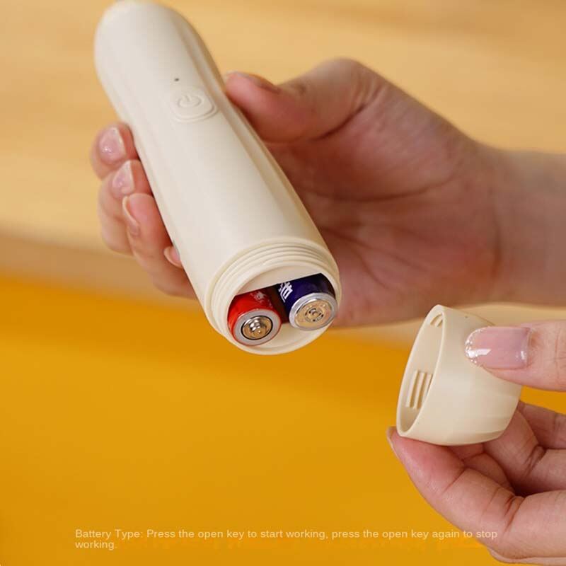Milk Frother Handheld Mixer Electric Coffee Foamer Egg Beater Cappuccino Stirrer Mini Portable Blenders Battery Power Supply.