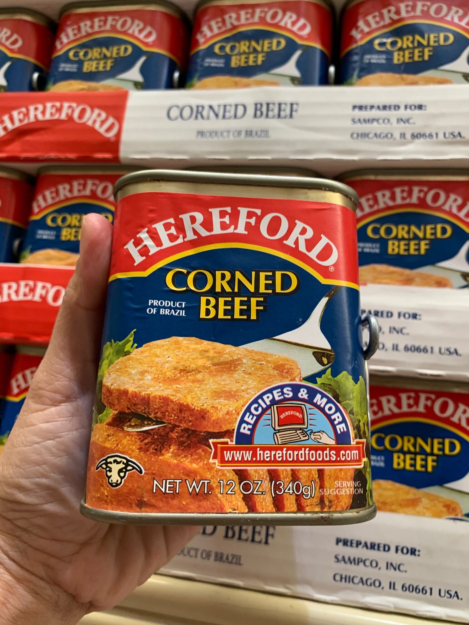thumbnail image 2 of Hereford Corned Beef 25% Less Sodium - UK 2 of 13