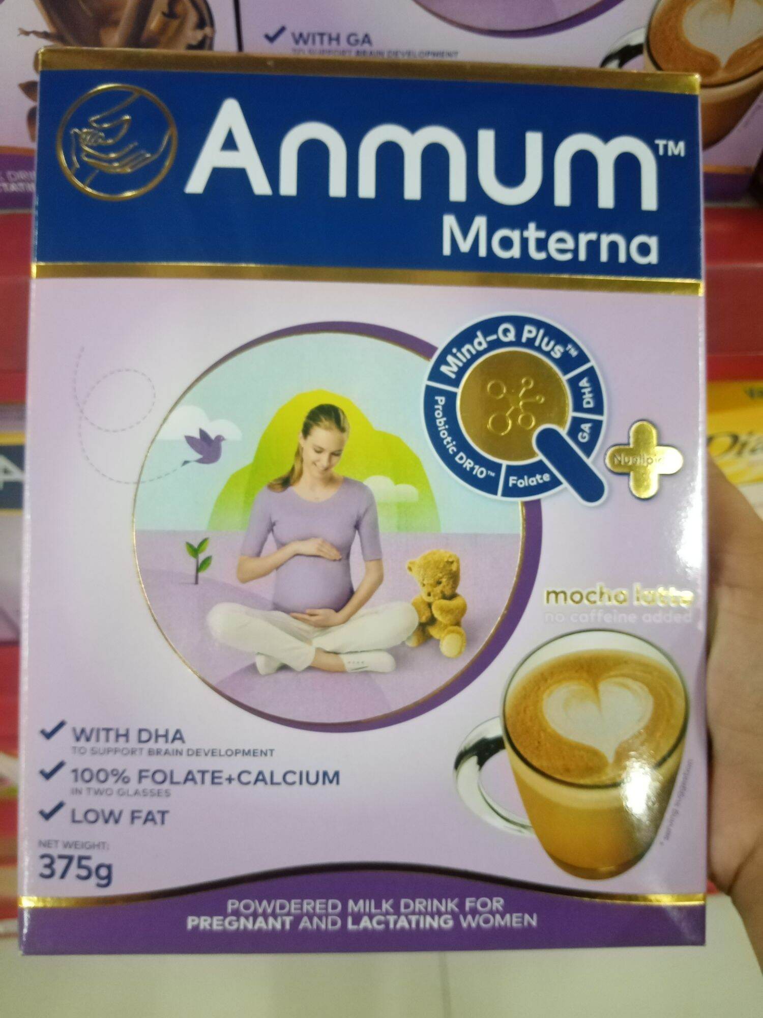 ANMUM MATERNA ,MOCHA LATTE (375 grams ) powdered milk