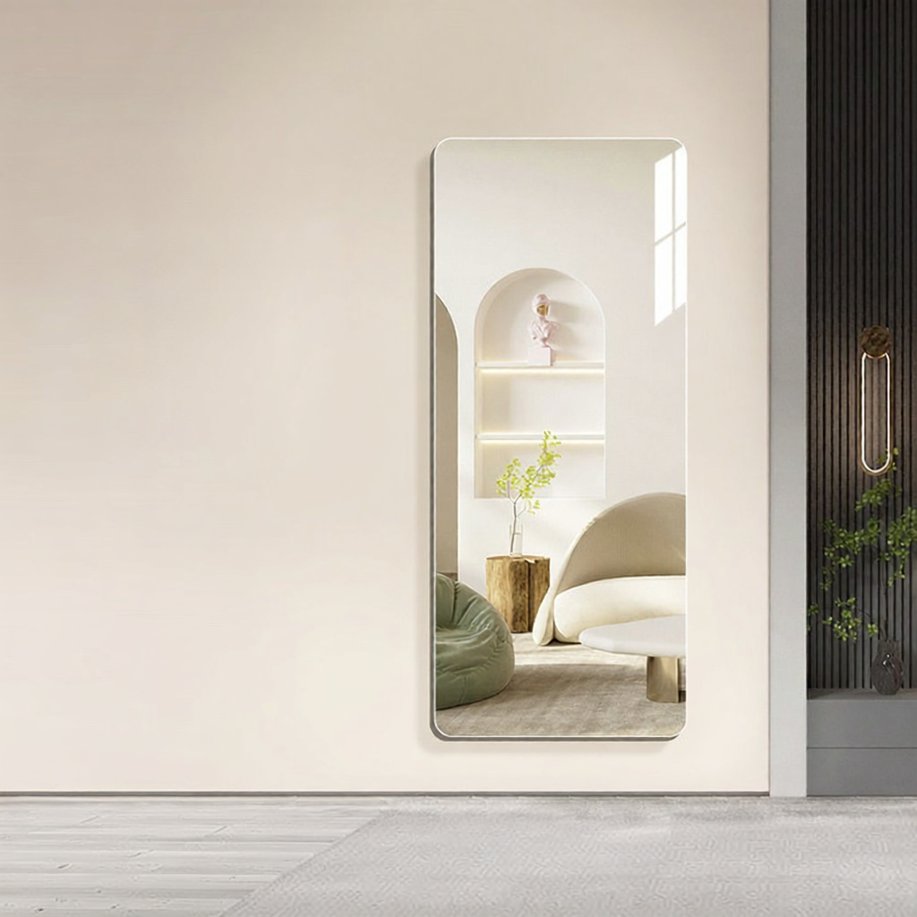 HAOZHOU | Self-adhesive Soft Full-length Mirror No-drilling