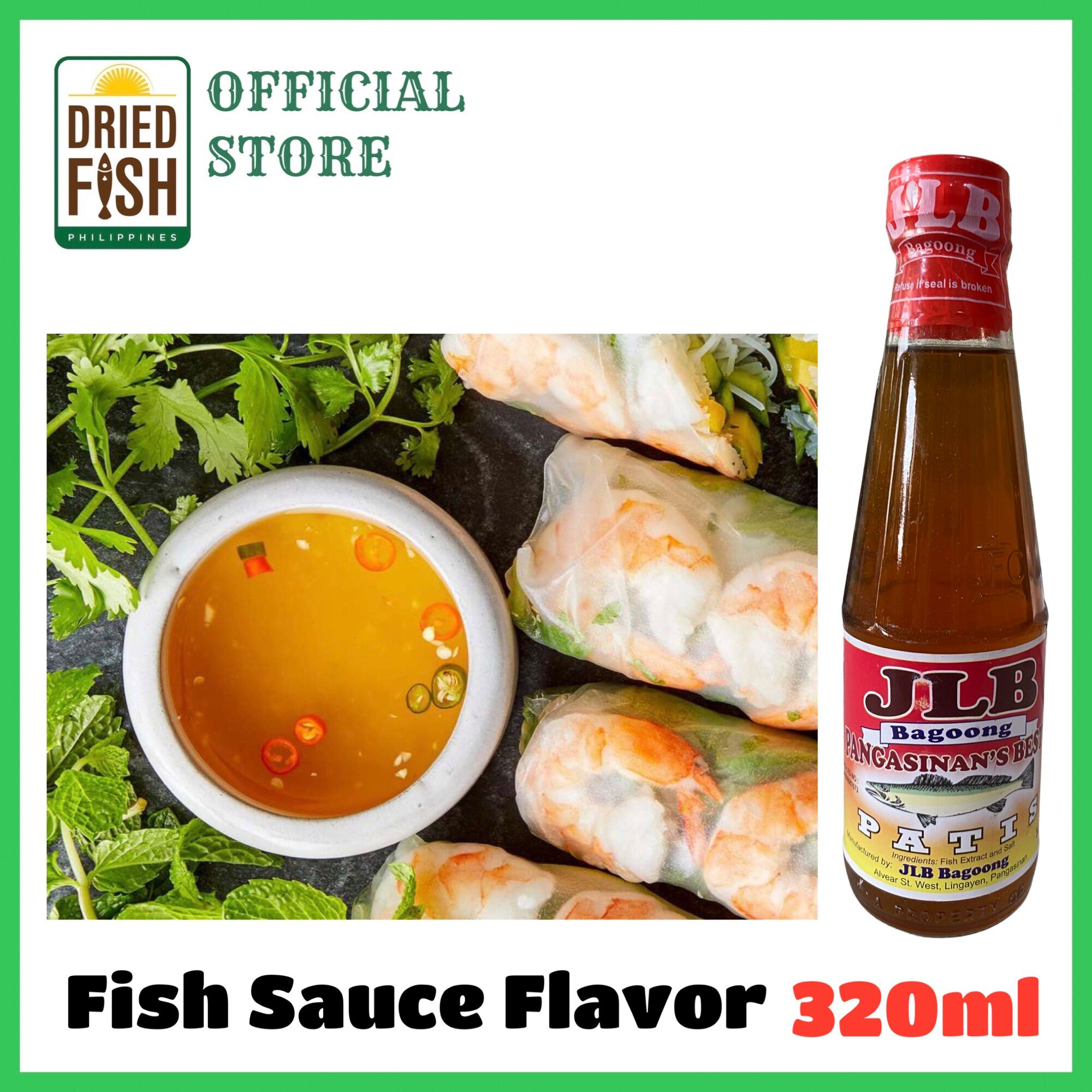DFP Fish Sauce Patis Flavor 320ml Pangasinan Special Sauce Lazada PH