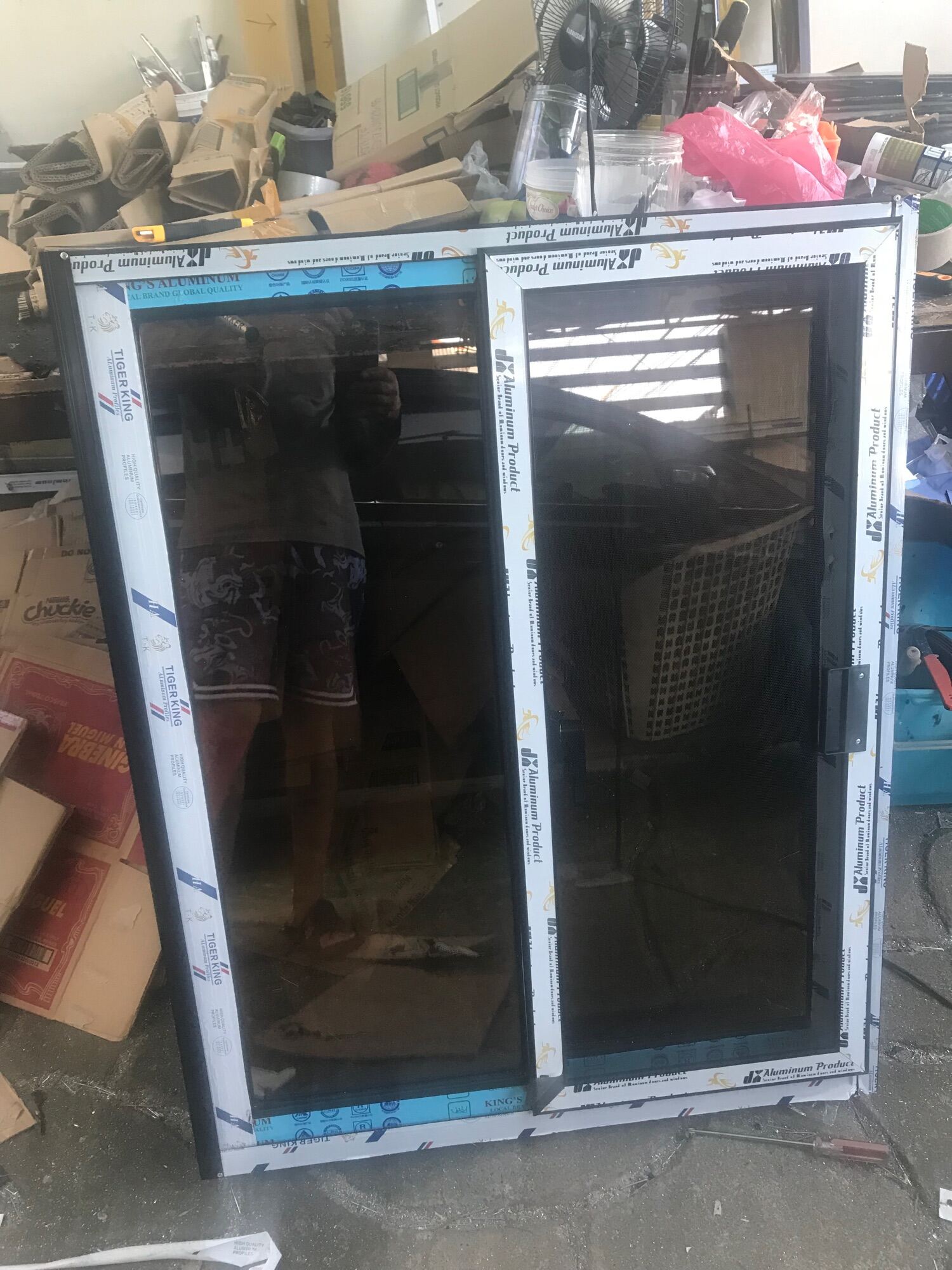 H 80cm X 71cm W Aluminum Sliding Window W Screen Lazada Ph