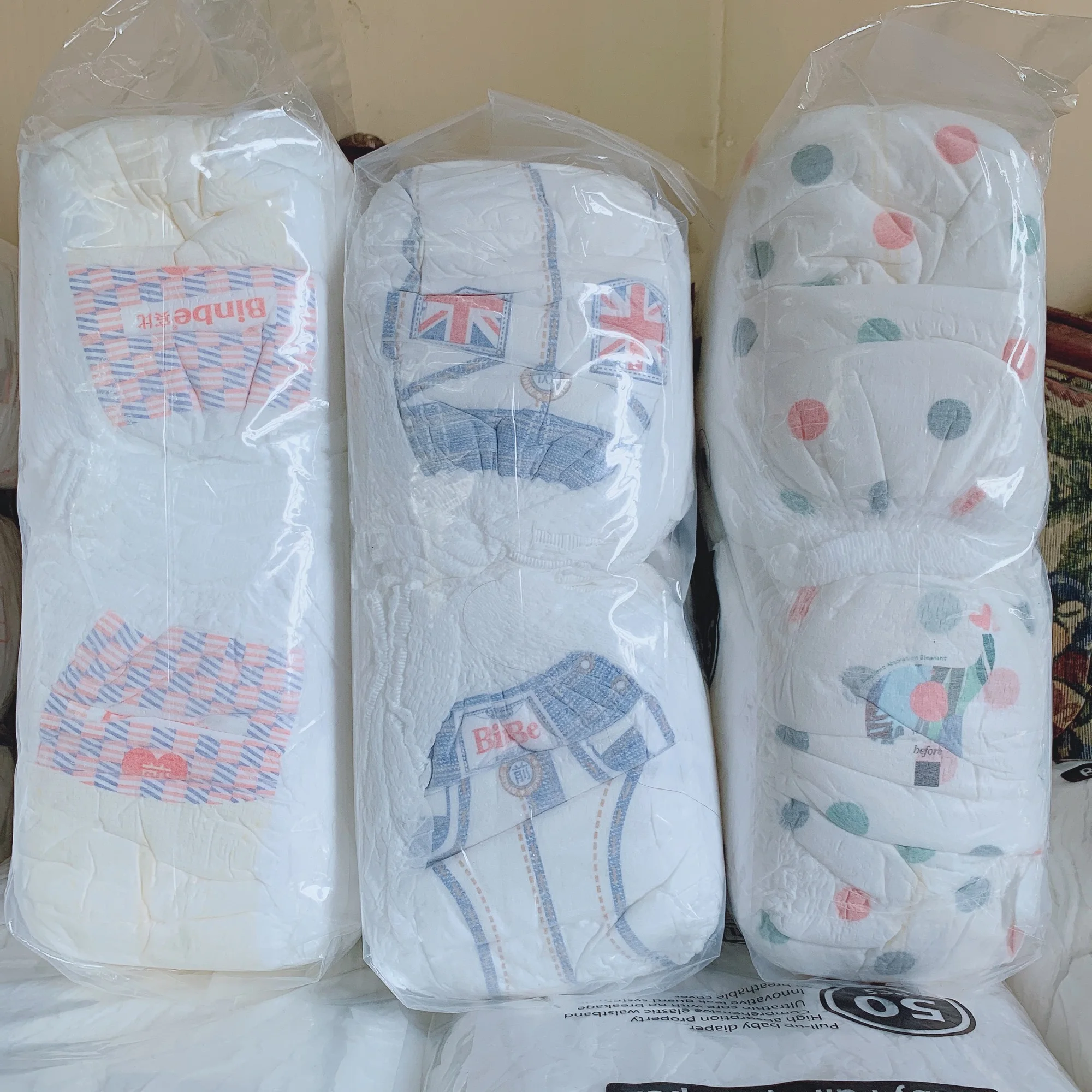 Korean Diaper PANTS NESTO’BABA ALLOVES 50s Premium Diaper Project Diaper