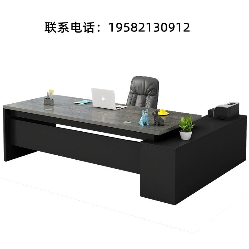 President Table and Chair Office Executive Desk Single Commercial Desk ...