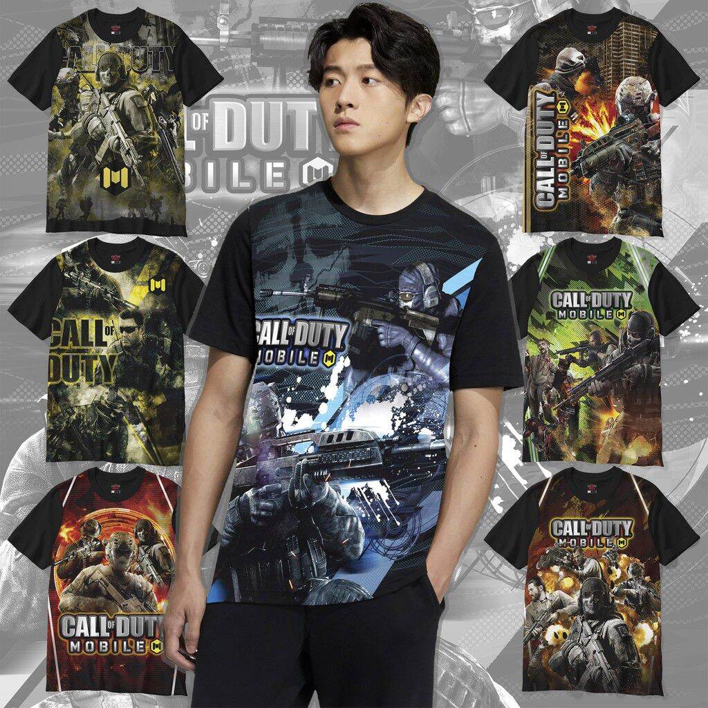 CALL OF DUTY T SHIRT 3D PRINT. 