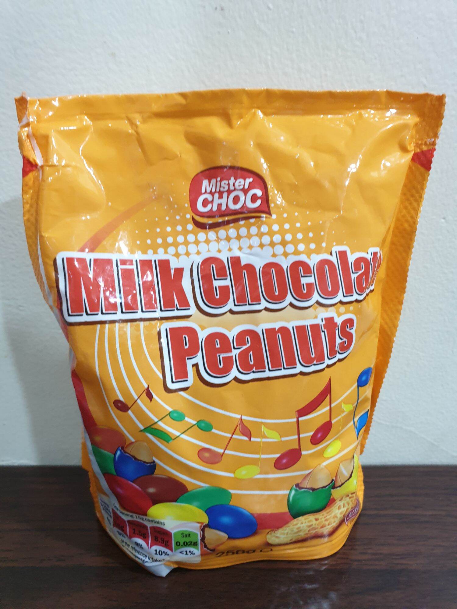 Mister Choc Milk Chocolate Peanuts & Raisins 200g Lazada PH