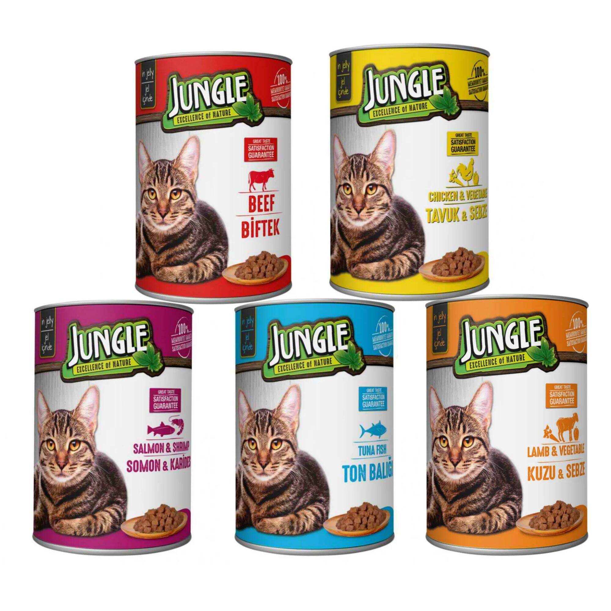 Jungle Wet Cat Food in Can 400g Lazada PH