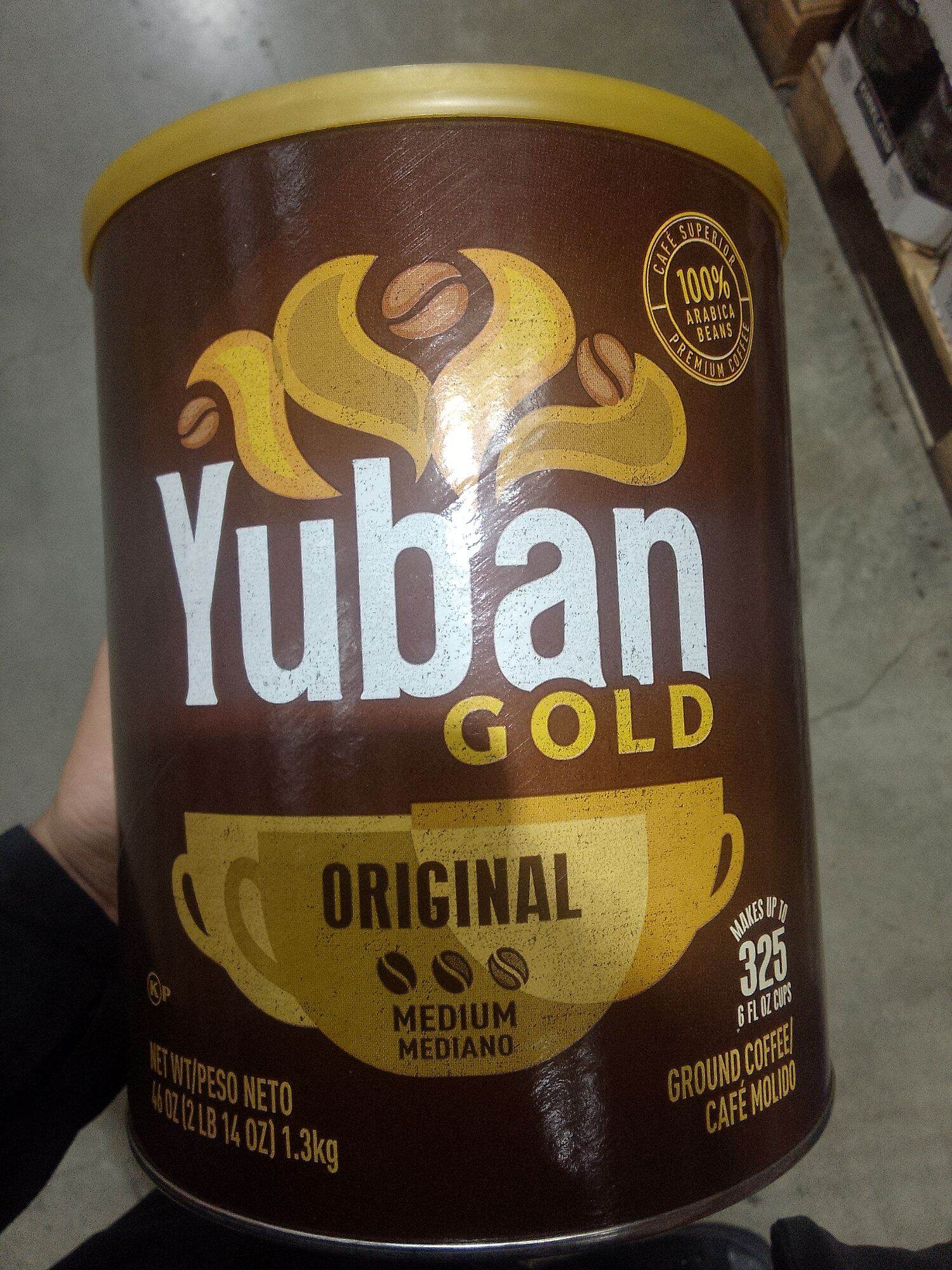 Yuban Gold Original Medium Roast Ground Coffee 1.3kg Lazada PH