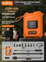 winpolar | Outdoor Electric Air Pump For Inflatable Stand-Up Paddle Boards Mattresses Tents Dual-Use