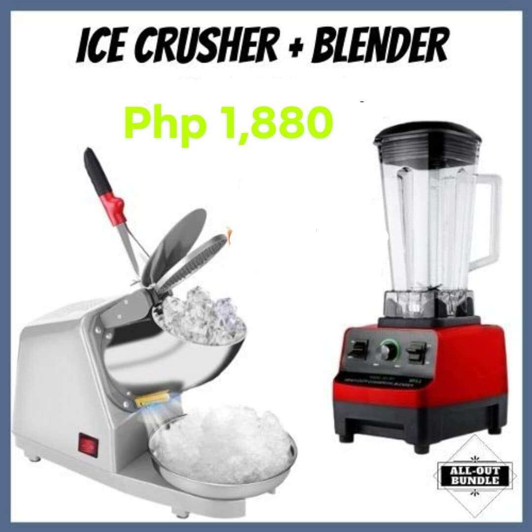 Blender & Ice Crusher Bundle