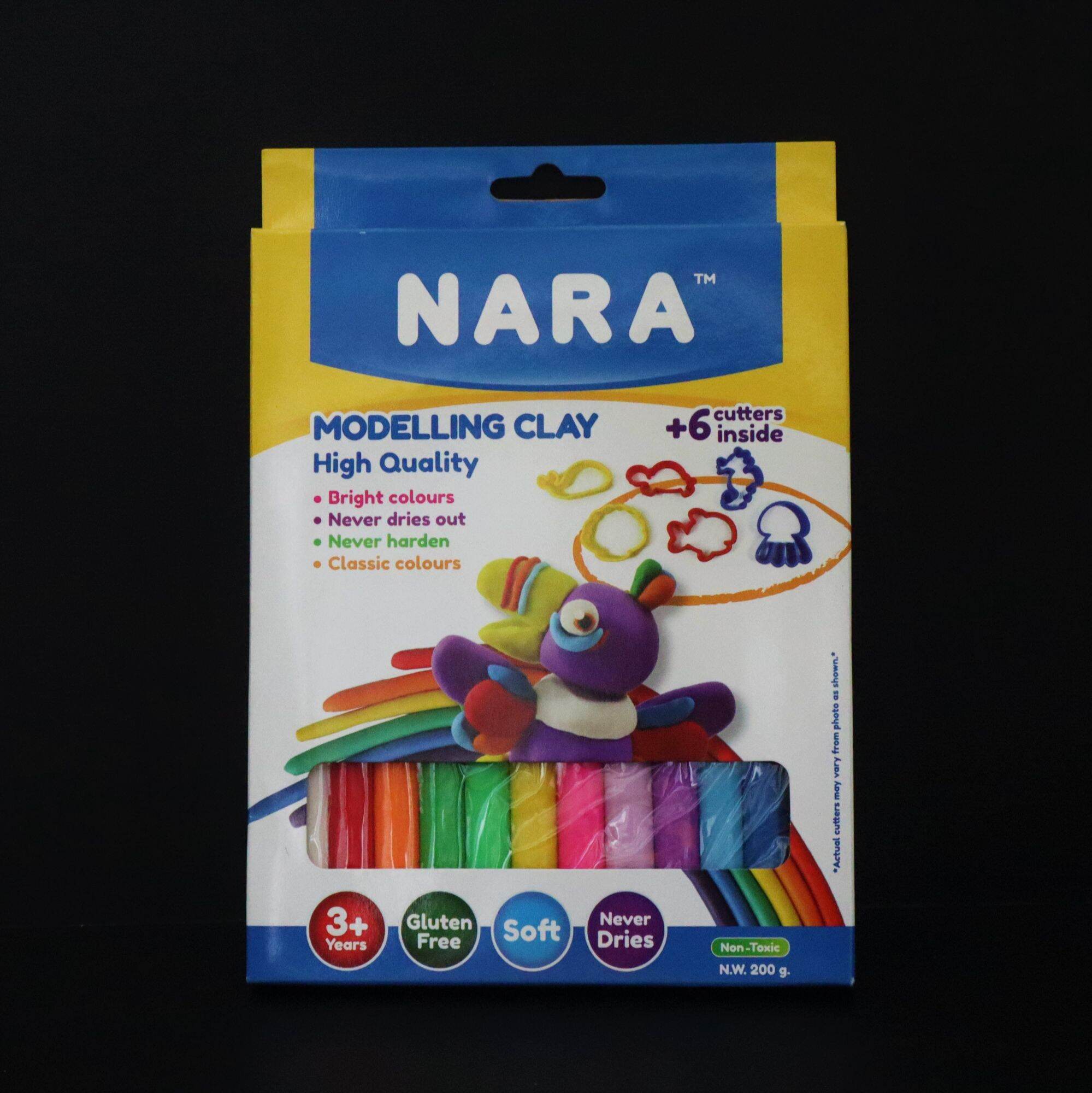 Nara Modelling Clay 12 Normal Colors Lazada PH