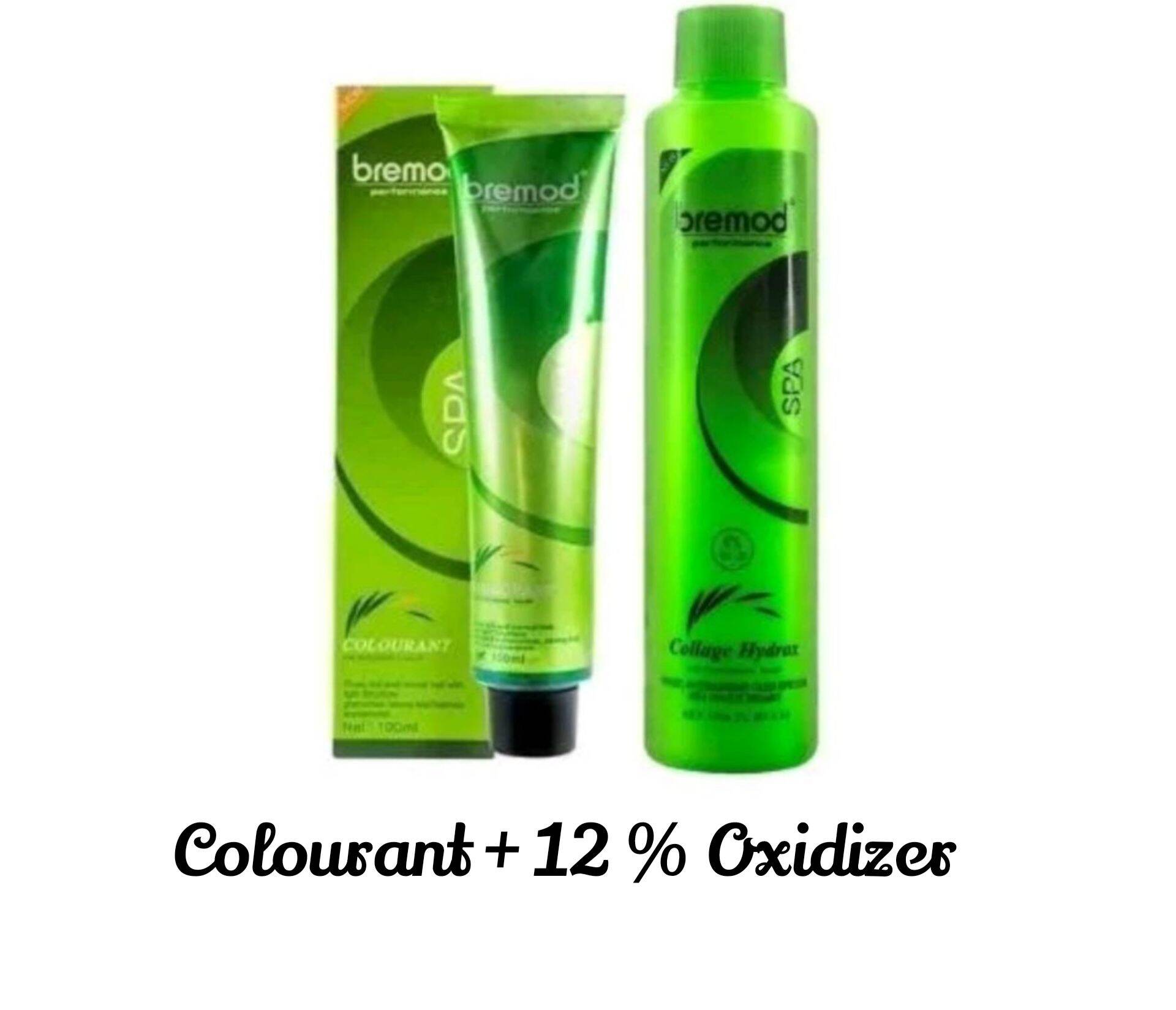 Bremod Honey Tea Brown Permanent Hair Color Set ( Colourant + Oxidizer