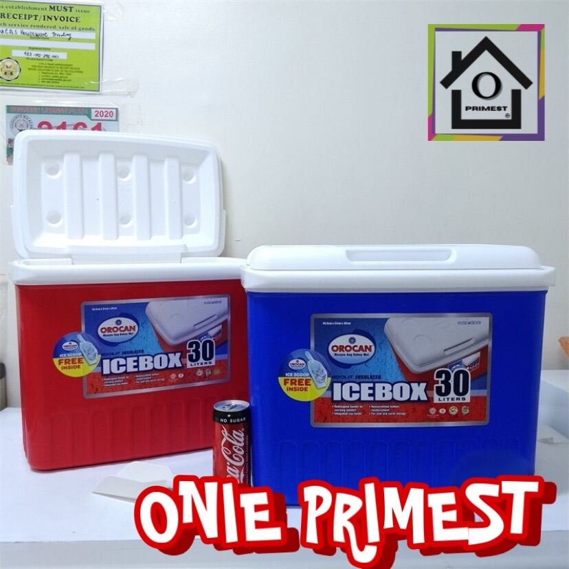 OROCAN 30L COOLER BOX ICE BOX CHEST INSULATED COOLER BOX 30-LITERS / FOOD CONTAINER / ICE CHEST. 