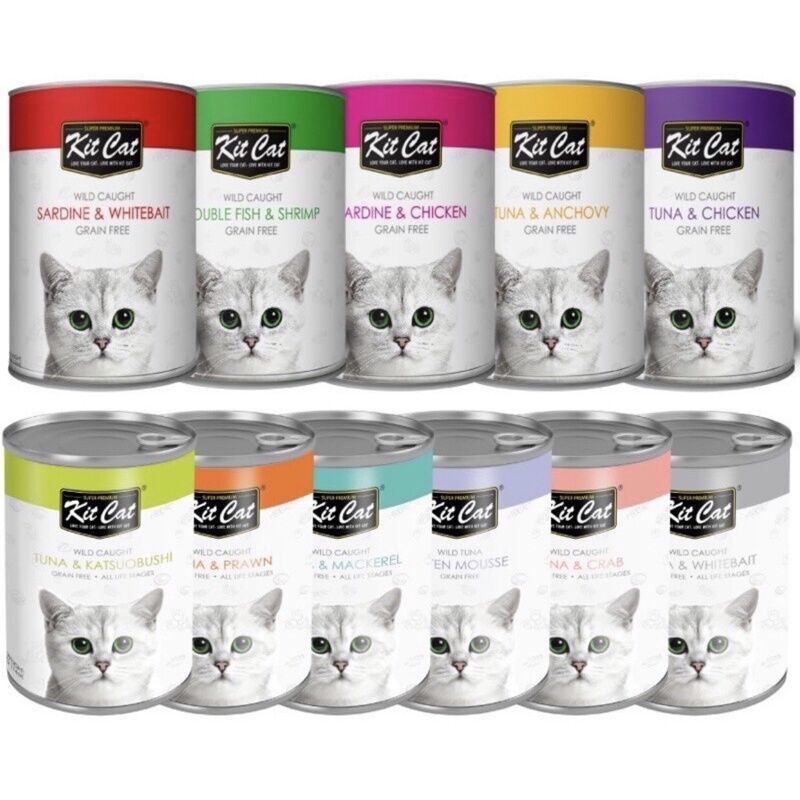 Kit Cat Premium Wet Food Cat Food In Can 400g Lazada PH