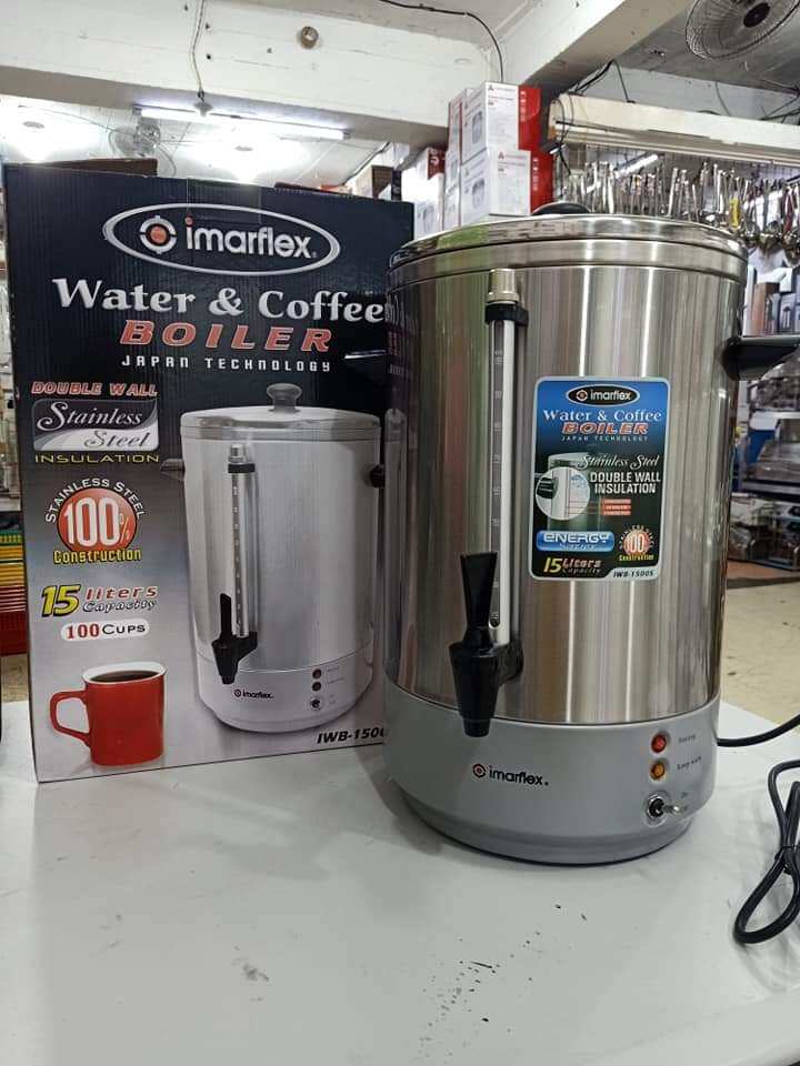 15L IMARFLEX WATER & COFFE BOILER STAINLESS STEEL DOUBLE WALL