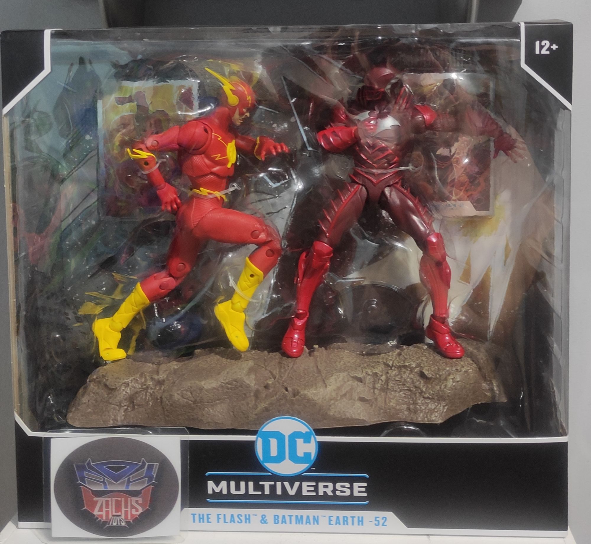 McFarlane DC Multiverse The Flash & Batman Earth-52 (Red Death) 2-pack Action  Figures | Lazada PH