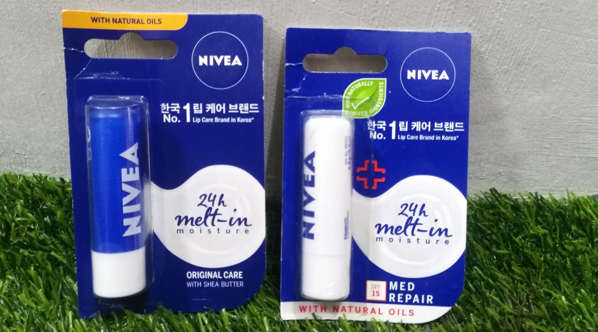 1pc of Nivea 24h Moisture Caring Lip Balm - 4.8 g