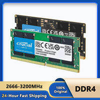 crucial | Crucial DDR4 RAM 16GB 8GB 3200MHz 2666MHz Laptop Memory SODIMM PC4-25600 21300 19200 17000 For Intel&AMD