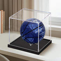 Display and Storage Case for Standard Sport Balls Transparent Acrylic Dustproof