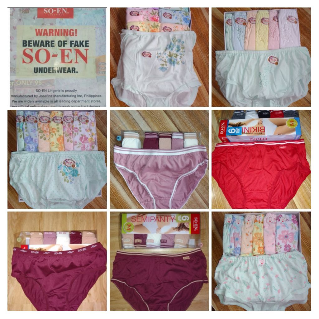 SO-EN (GP) Embroidered Design Full Panty - GEESSENTIALS™