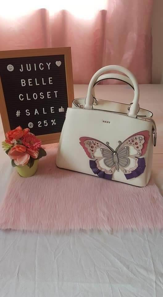 dkny butterfly bag