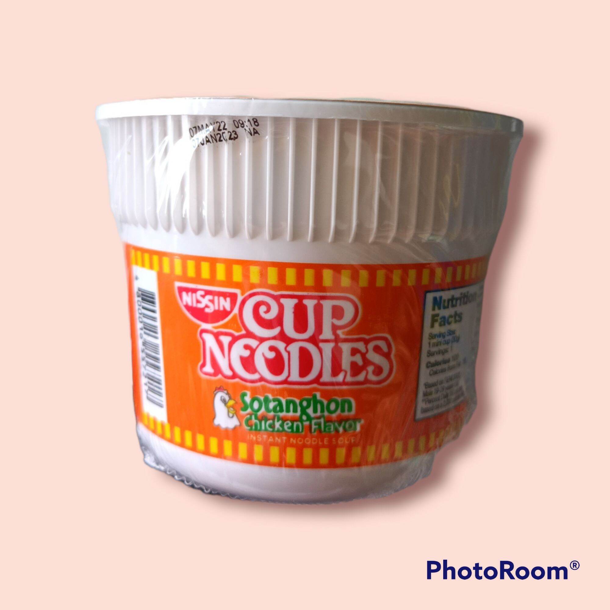 NISSIN CUP NOODLES SOTANGHON FLAVOR 40g