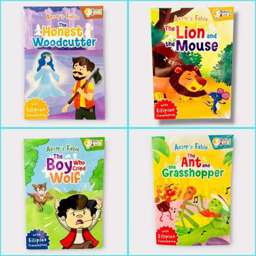 Jumbo big story book for children with english filipino