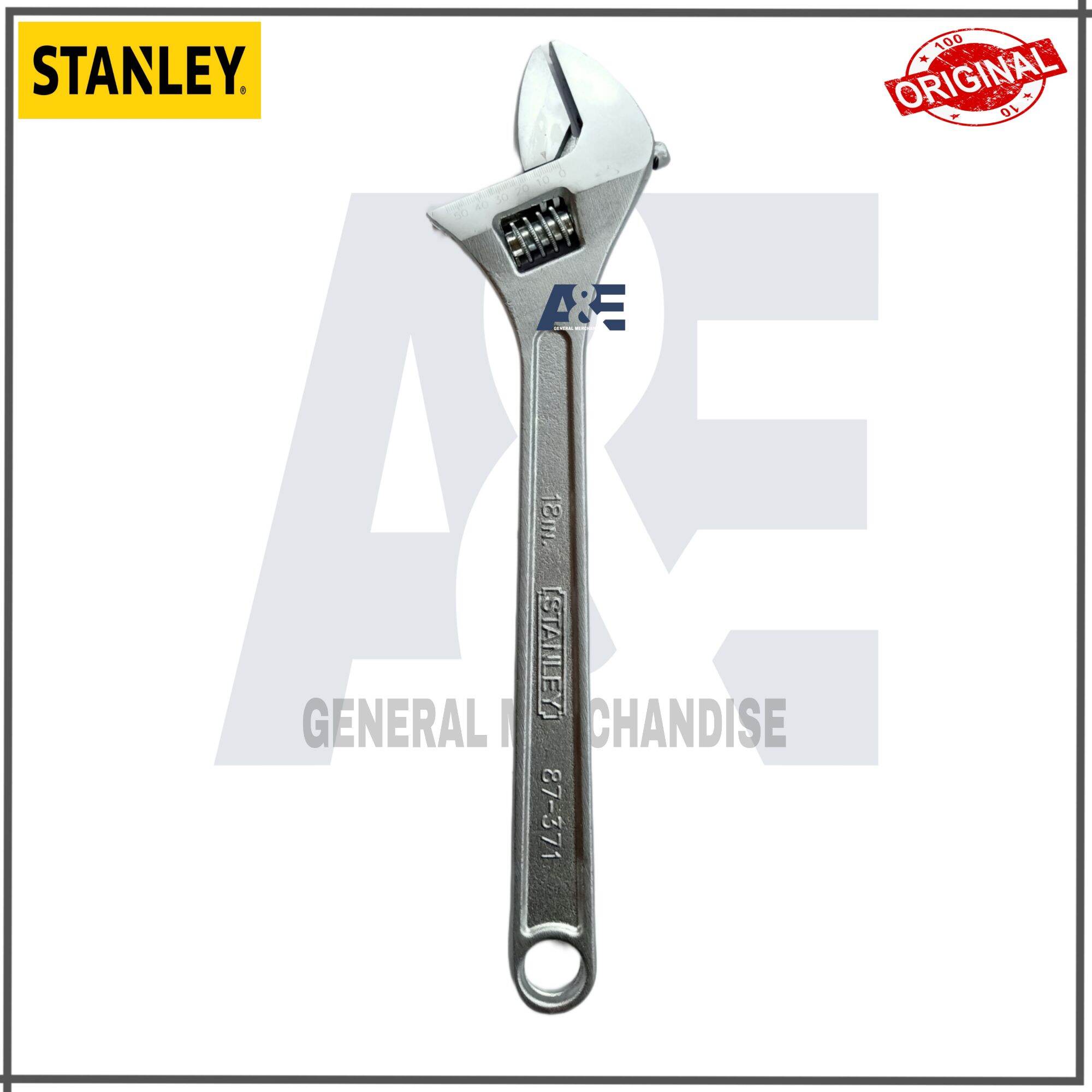 Stanley Heavy Duty Adjustable Wrenches 87 434 Lazada Ph