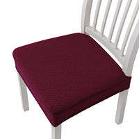 Defasilk | Seasonal Universal Simple New Thick Chair Cover with Elastic for Dining Room