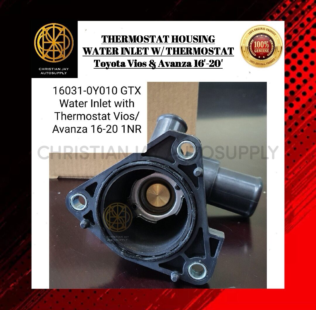 GTX Thermostat Housing Water Inlet W/ THERMOSTAT Toyota Vios & Avanza