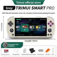 TRIMUI | TRIMUI SMART PRO Portable Retro Gaming Console Handheld Game Console with PSP NDS GBA Emulation 4.9 Inch 720p HD Display Open Source Linux Compatible Official Store