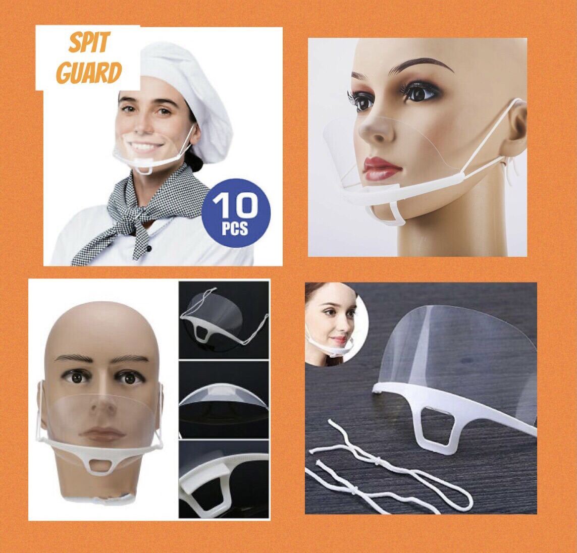 SPIT GUARD PROTECTION 10pcs | Lazada PH